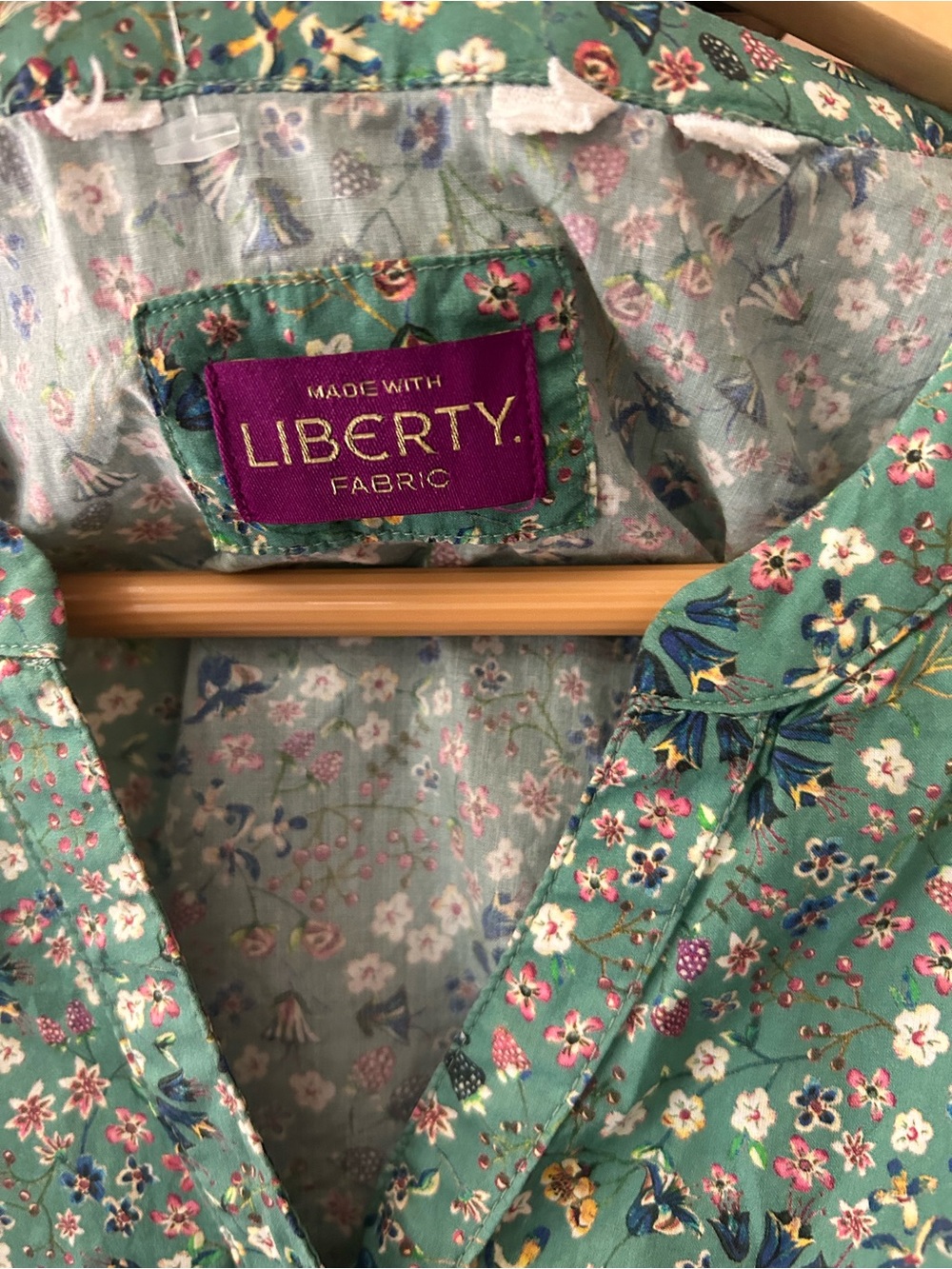 Garner Hill Faye 100% Cotton Pajamas made with Liberty London Fabric - Picture 3 of 13